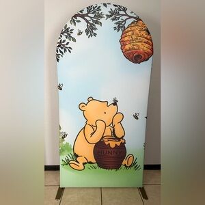 Winnie the Pooh Arch Backdrop Cover